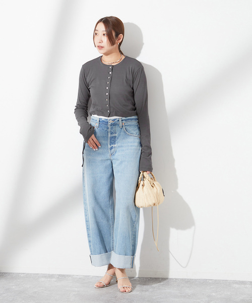 カーディガン 「SANA/サナ」CARDIGAN：カーディガン レディース sana（ファッション） カーディガン 「SANA/サナ」CARDIGAN