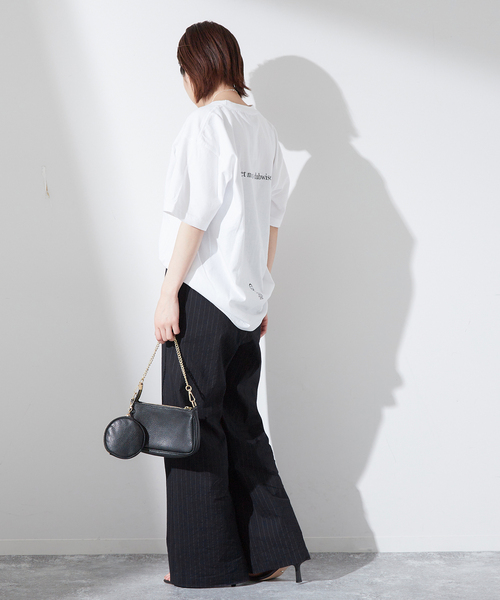 journal standard L'essage スラックス パンツ 「追加」綿麻