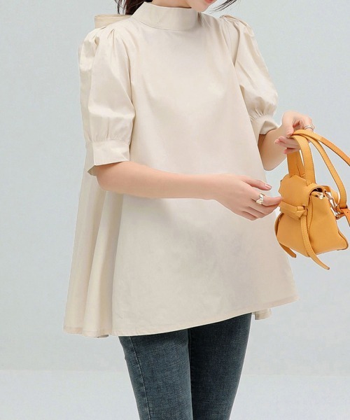 「Miniministore」 「fashion」半袖チュニック L ピンク レディース