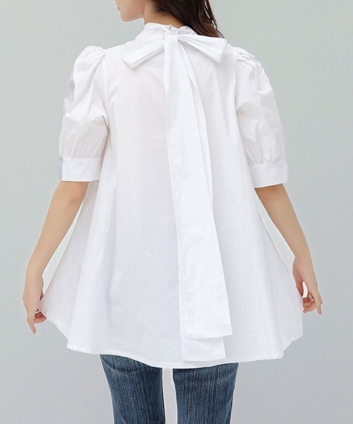 「Miniministore」 「fashion」半袖チュニック L ピンク レディース
