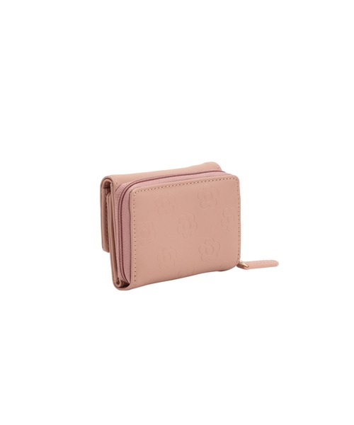 MARY QUANT 三つ折り財布 マリクワ デイジー ミニ財布 ほぼ未使用 MARY QUANT 三つ折り財布 マリクワ デイジー ミニ財布 ほぼ未使用