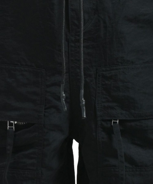 ハーフパンツ パンツ 「BREATH」NEWRICH BIG CARGO SHORTS / ナイロンブラック 「BR2 メンズ_8