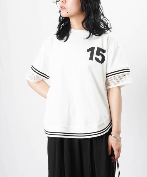 LADY LUCK LUCA tシャツ LC/LLL メッシュラインナンバーT