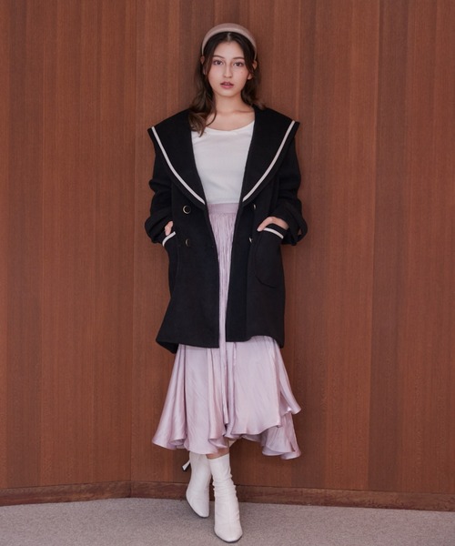 MIIA（ミーア） コート FREE ブラック レディース : ZOZOTOWN Yahoo!店