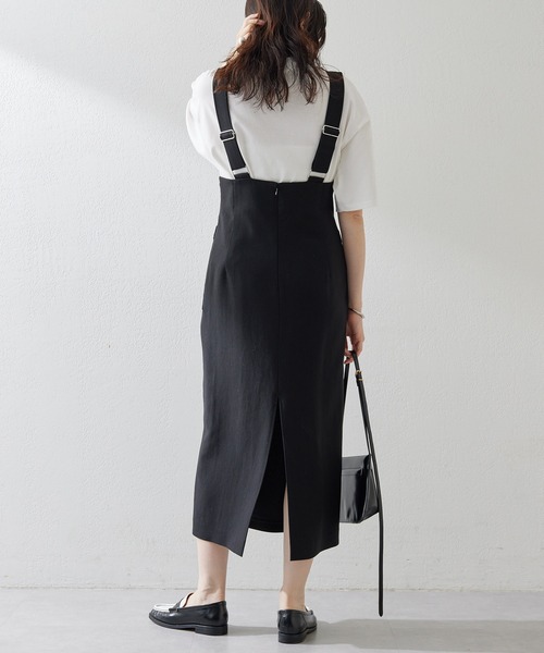 Whim Gazette スカート サスペンダースカート : ZOZOTOWN Yahoo