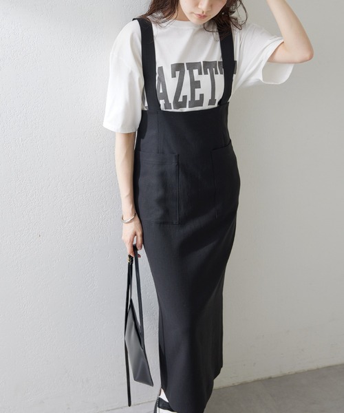 Whim Gazette スカート サスペンダースカート : ZOZOTOWN Yahoo
