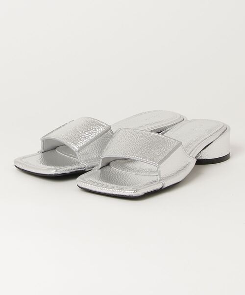 Square Ecoleather Sandals スクエアエコレザーサンダル ànuke - Square Ecoleather Sandals / スクエアエコレザー