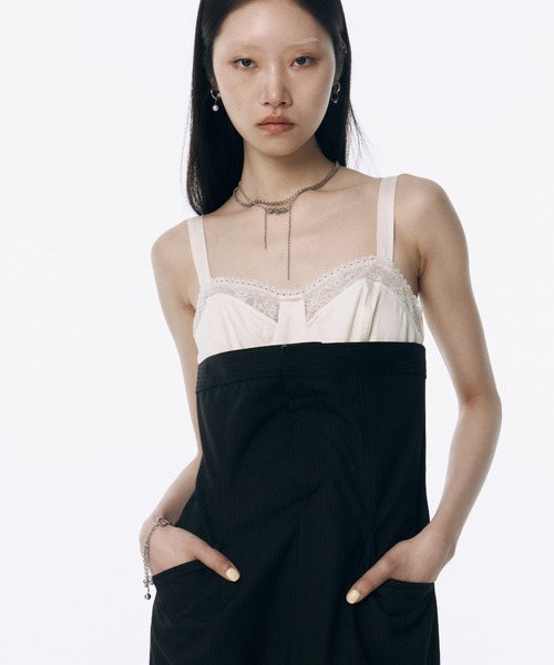 JOSE MOON ワンピース LAYERED LACE DRESS/レイヤードレース