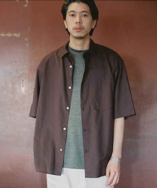 LIDNM HICOUNT WASHER TWILL SHIRT クリーニング済 LIDnM シャツ HICOUNT WASHER TWILL H/S メンズ : ZOZOTOWN