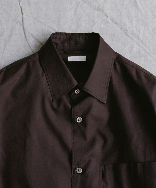LIDNM　HICOUNT TWILL WASHER SHIRT LIDnM シャツ HICOUNT WASHER TWILL H/S メンズ : ZOZOTOWN