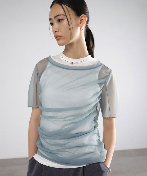 UNITED TOKYO（ユナイテッドトウキョウ） tシャツ 半袖 バイアス