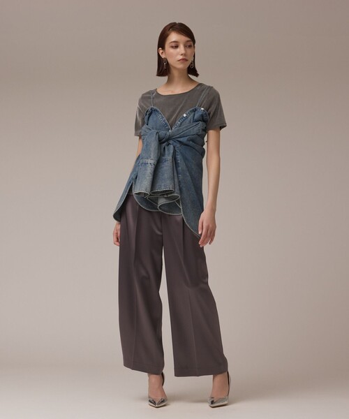 Diagram ブラウス シャツ デニム2WAYシャツ レディース : ZOZOTOWN