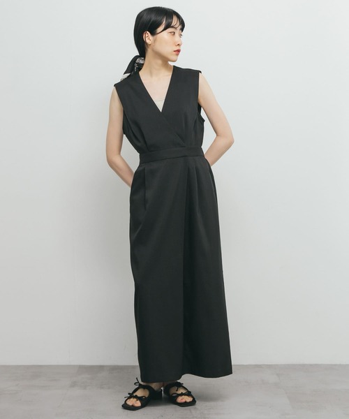 KBF（ケービーエフ） ワンピース カシュクールラップジャンパー