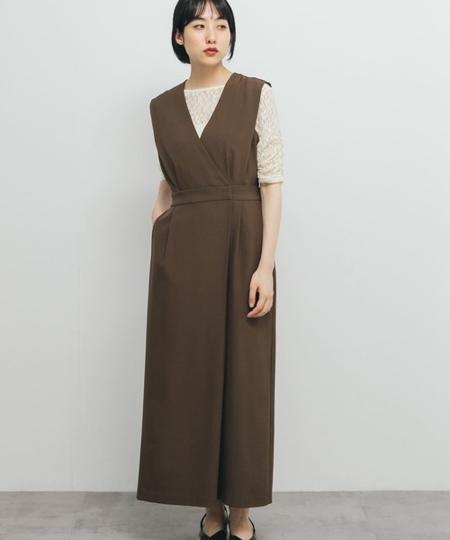 KBF（ケービーエフ） ワンピース カシュクールラップジャンパー