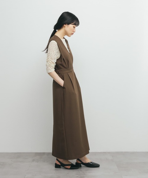 KBF（ケービーエフ） ワンピース カシュクールラップジャンパー