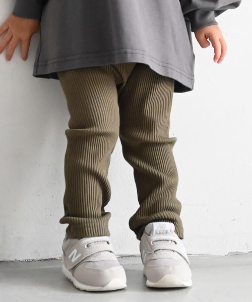 PUPPAPUPO（プッパプーポ） レギンス スパッツ レギンス パンツ リブ