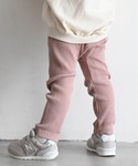レギンス スパッツ レギンス パンツ リブ キ...の詳細画像1