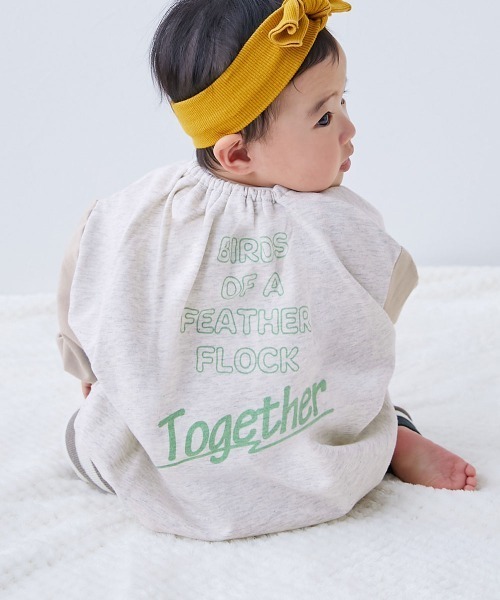 devirock（デビロック） ベビー服 ロンパース 綿100％ バイカラー