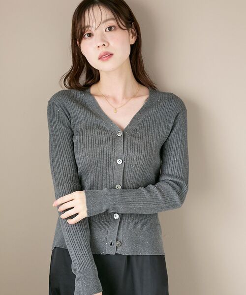 le.coeur blanc（ルクールブラン） カーディガン 「手洗い可能