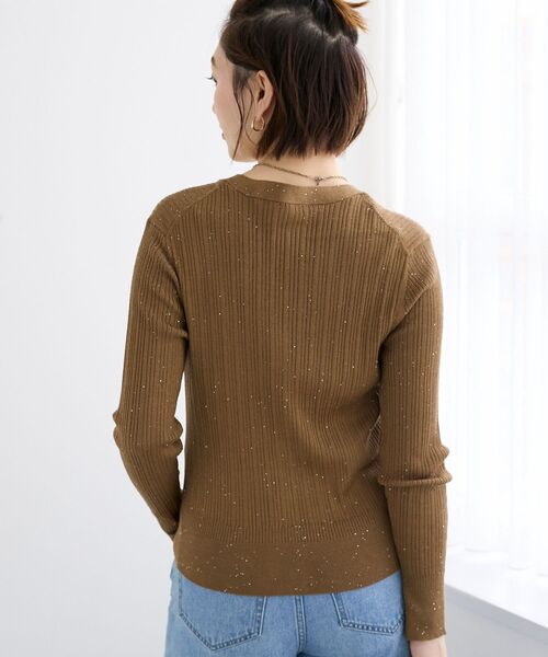 le.coeur blanc（ルクールブラン） カーディガン 「手洗い可能