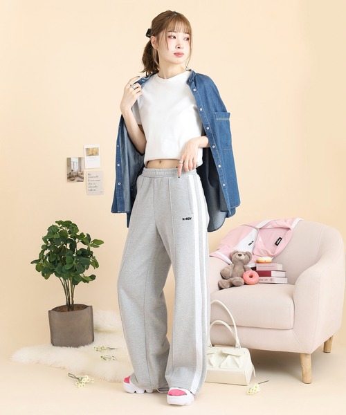 スウェットパンツ ジャージ ボールドＮＹスウェットパンツ レディース