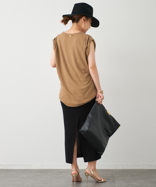 Deuxieme Classe 、TWISTタンクトップ、新品！ TWIST タンクトップ（Tシャツ/カットソー）｜Deuxieme Classe