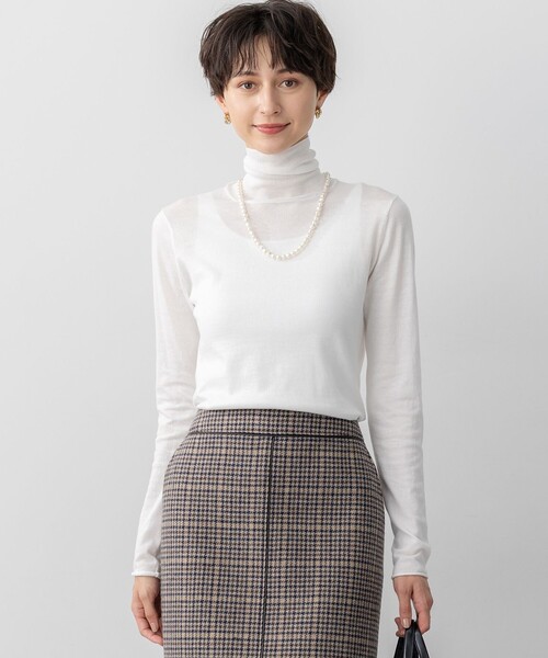 23区（ニジュウサンク） ニット セーター 「CLASSY.掲載/洗える