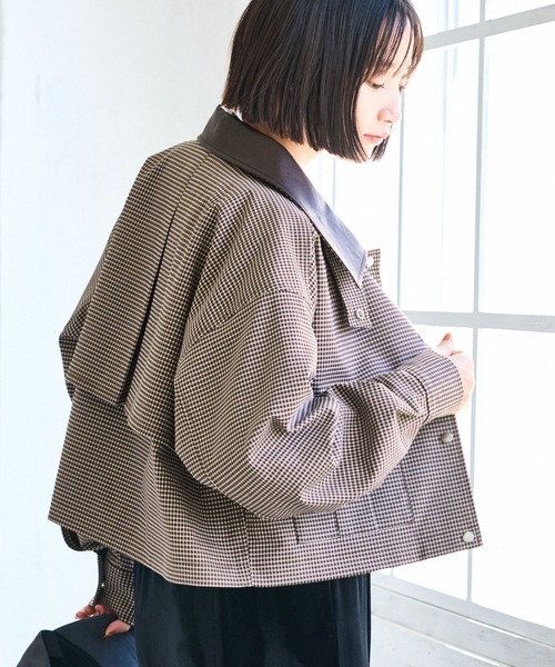 VIS（ビス） カバーオール ショートカバーオールジャケット レディース