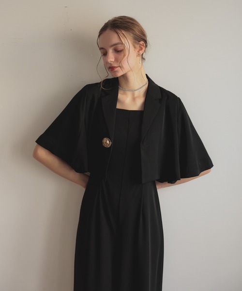 「Dorry Doll」 テーラードジャケット MEDIUM ブラック レディース_画像7