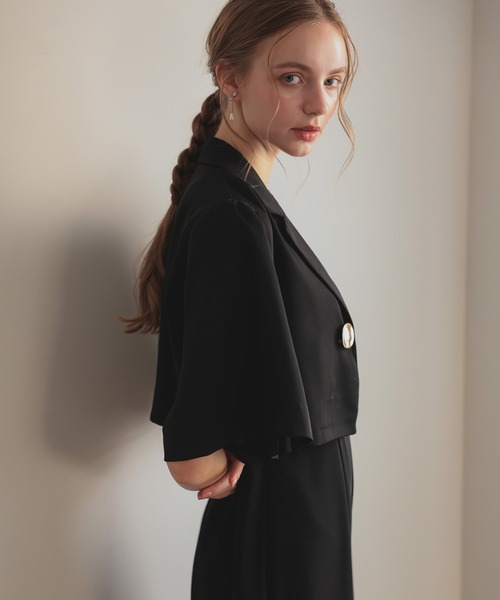 「Dorry Doll」 テーラードジャケット MEDIUM ブラック レディース_画像8