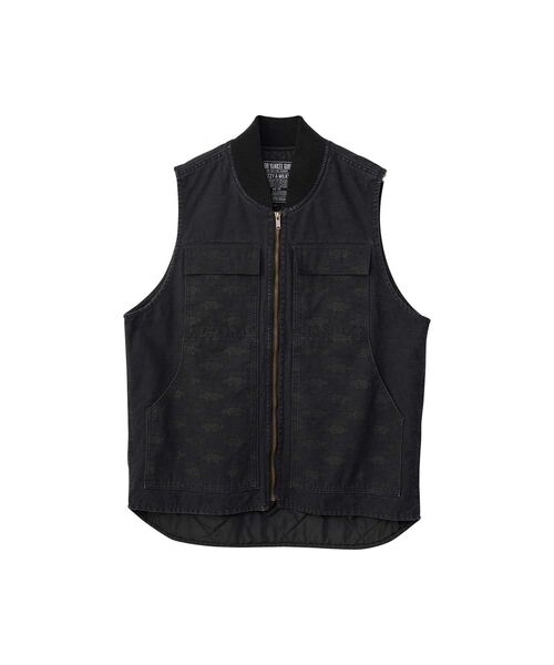 HYSTERIC GLAMOUR ヒステリックグラマー ラムファー ベスト　ジレ HYSTERIC GLAMOUR ヒステリックグラマー ラムファー ベスト ジレ