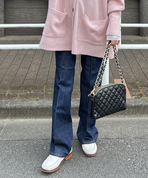 【最新作， 限定セール】 「upperhights」 デニムパンツ 21 インディゴブルー レディース