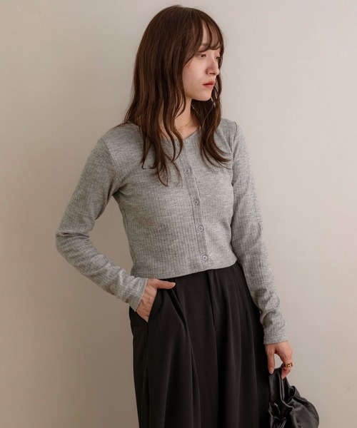 NOAHL（ノアル） アンサンブル 「NOAHL」MIXリブレイヤード