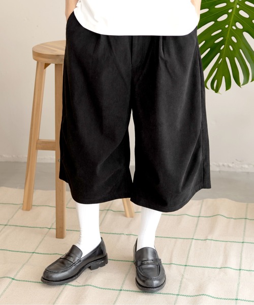 bashful base Oriental ハーフパンツ ワイドパンツ パンツ 「bbO