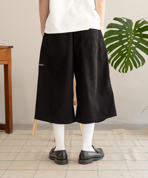 bashful base Oriental ハーフパンツ ワイドパンツ パンツ 「bbO