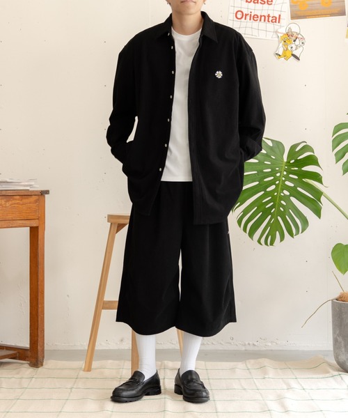 bashful base Oriental ハーフパンツ ワイドパンツ パンツ 「bbO