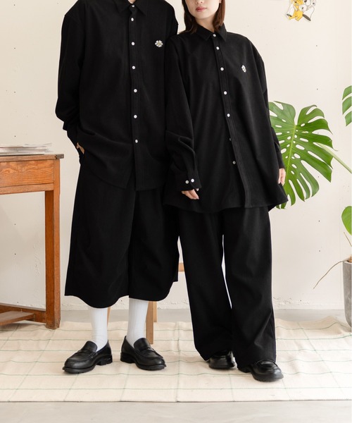 bashful base Oriental ハーフパンツ ワイドパンツ パンツ 「bbO