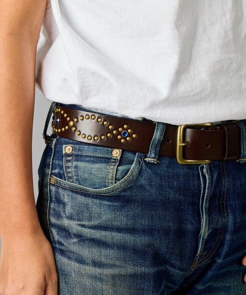 ARTCHIVES MALIBU ベルト 「 Chadwick / チャドウィック 」スタッズ