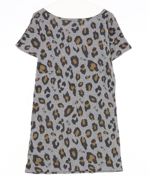 「JOYRICH」 半袖ワンピース S グレー レディース_画像2