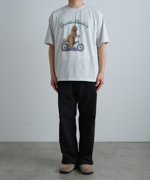 「Franklin Climbing」 半袖Tシャツ X-LARGE ネイビー メンズ_画像5