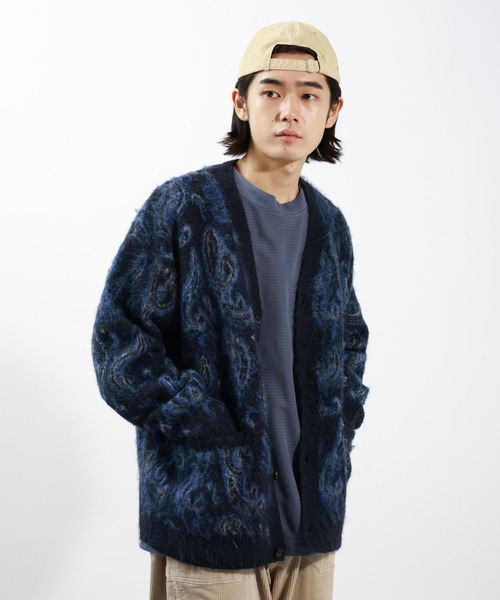 BAYFLOW（ベイフロー） セーター ニット アソートパターンカーディガン