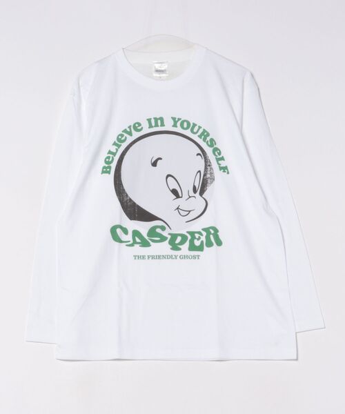 casper ロンT ロングスリーブT ローズバッド　キャスパー Rendez-Vous（ランデブー） tシャツ 「 CASPER 」 キャスパー ロング