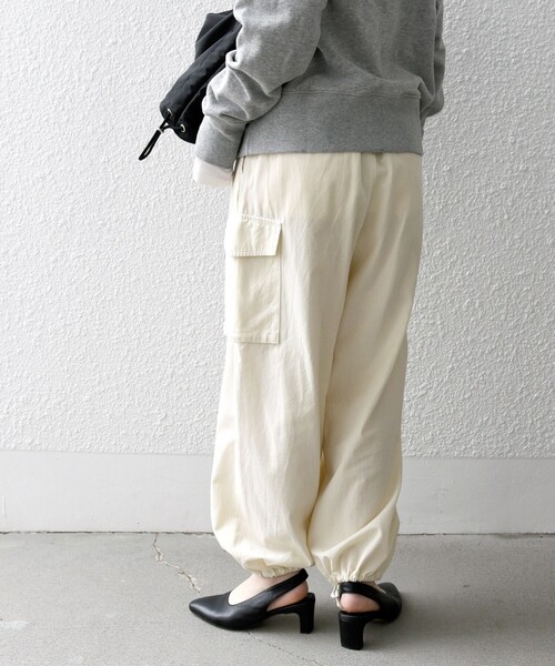 「SHIPS any」 カーゴパンツ 36 ピンク レディース_画像5