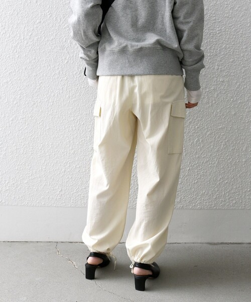 「SHIPS any」 カーゴパンツ 36 ピンク レディース_画像6