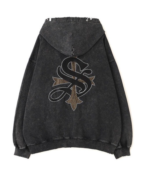 supplierパーカー フーディ | RUSSELL x SUPPLIER Wing Cross Zip Hoodie | SUPPLIER