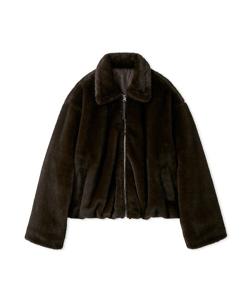 Henon. ブルゾン アウター ECO FUR BLOUSON レディース : ZOZOTOWN
