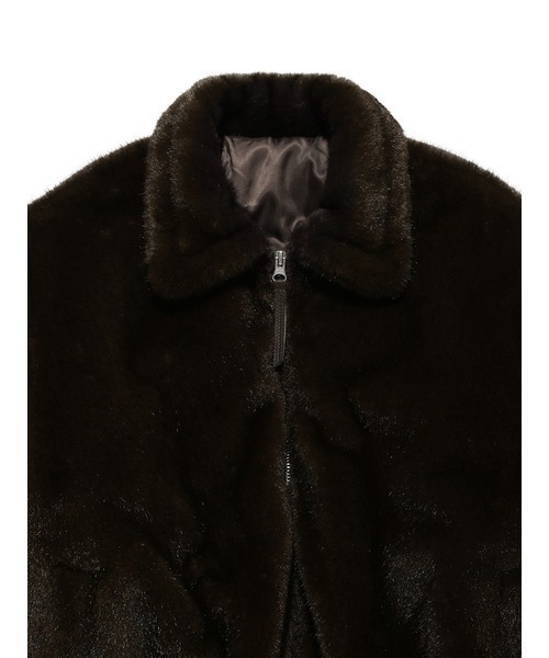 Henon. ブルゾン アウター ECO FUR BLOUSON レディース : ZOZOTOWN