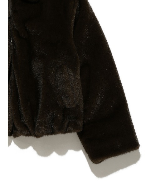 Henon. ブルゾン アウター ECO FUR BLOUSON レディース : ZOZOTOWN