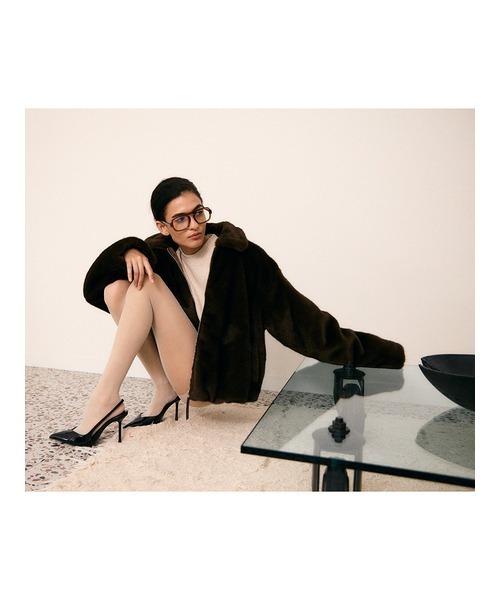 Henon. ブルゾン アウター ECO FUR BLOUSON レディース : ZOZOTOWN