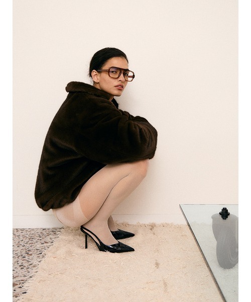 Henon. ブルゾン アウター ECO FUR BLOUSON レディース : ZOZOTOWN